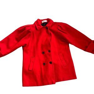 Vintage Jofeld Wool Glamour Double Breasted Peacoat Union Made USA S